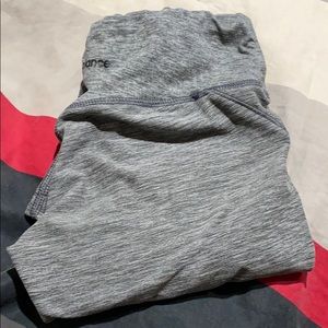 Grey new balance yoga capris
